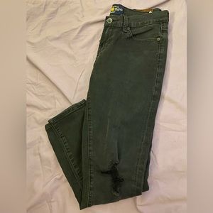 Lucky Brand shredded jeans, black size 6/28